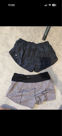 Lululemon shorts size 2. 2 pairs