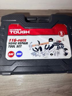 Hyper Tough 116-Piece Home Repair Tool Set