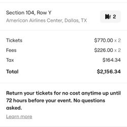 Dallas Maverick Tickets 