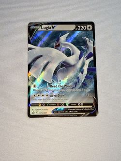 Pokémon TCG Lugia V Full Art Holo Promo SWSH301 Sword & Shield English