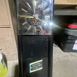 vintage johnnie walker black label mirror clock Thumbnail