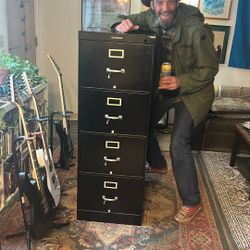 Shaw Walker Vintage Filing Cabinet