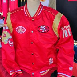 San Francisco 49ers Throwback Jacket