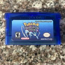 Pokemon Liquid Crystal Version For GBA 