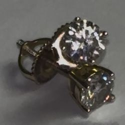 Real Diamond Earrings 