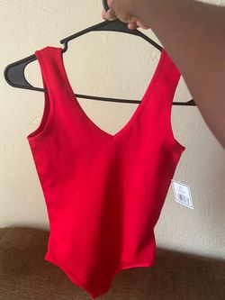 Red bodysuit size M