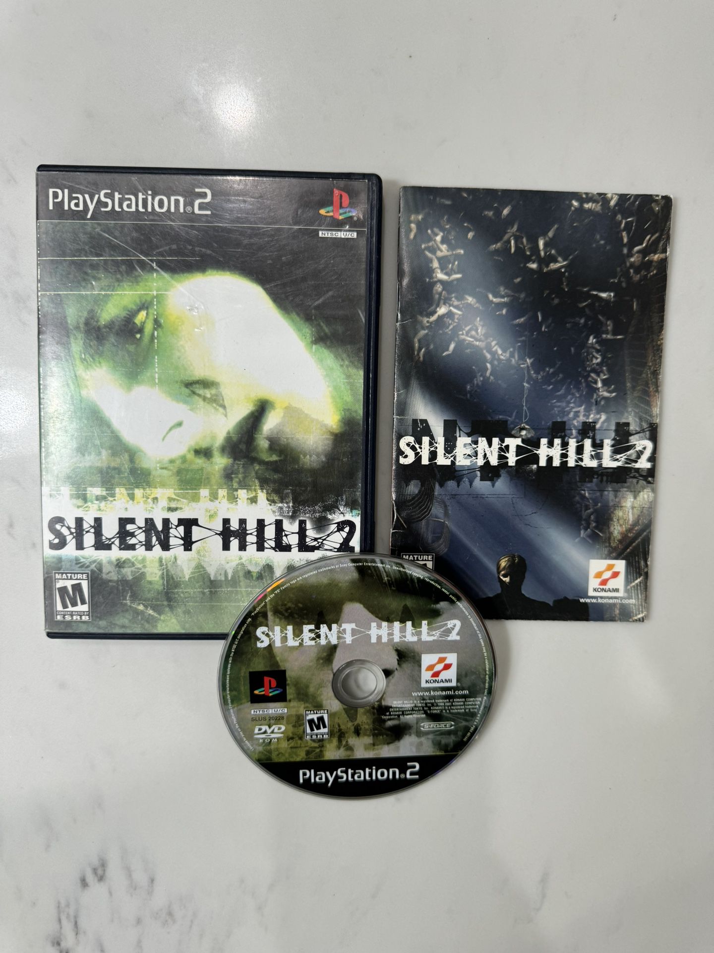 Silent Hill 2 Scratch-Less Disc for PlayStation 2 PS2 GAME
