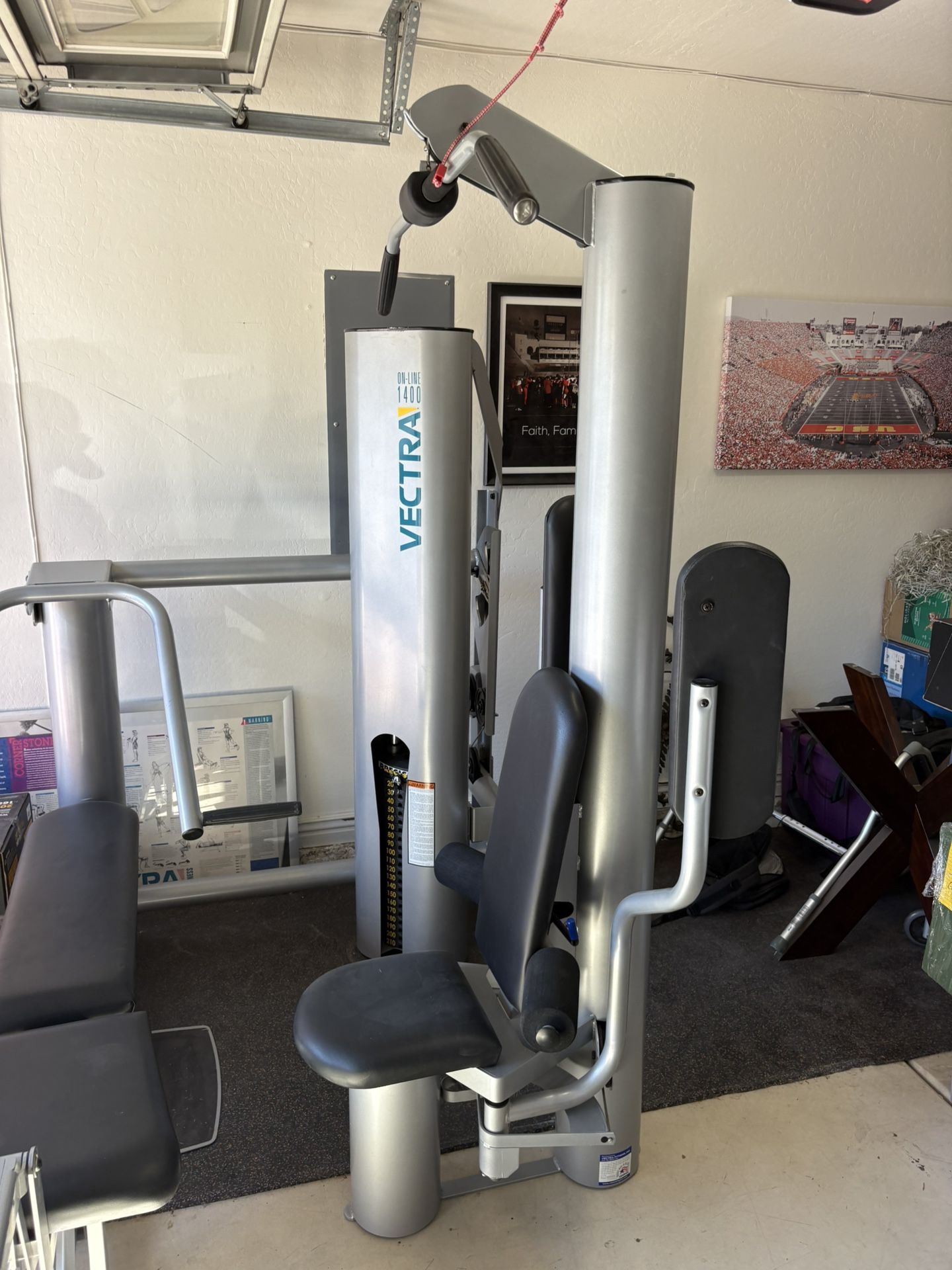 GREAT HOME GYM AND TREADMILL BARELY USED!