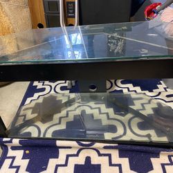 Glass Entertainment Stand