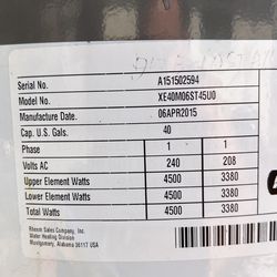 Rheem 40 gal. Electric Water Heater for Sale in Oakland Park, FL - OfferUp