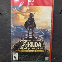 The Legend Of Zelda: Breath Of The Wild Switch 2 Edition (Sealed)