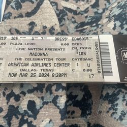 Madonna Tickets 