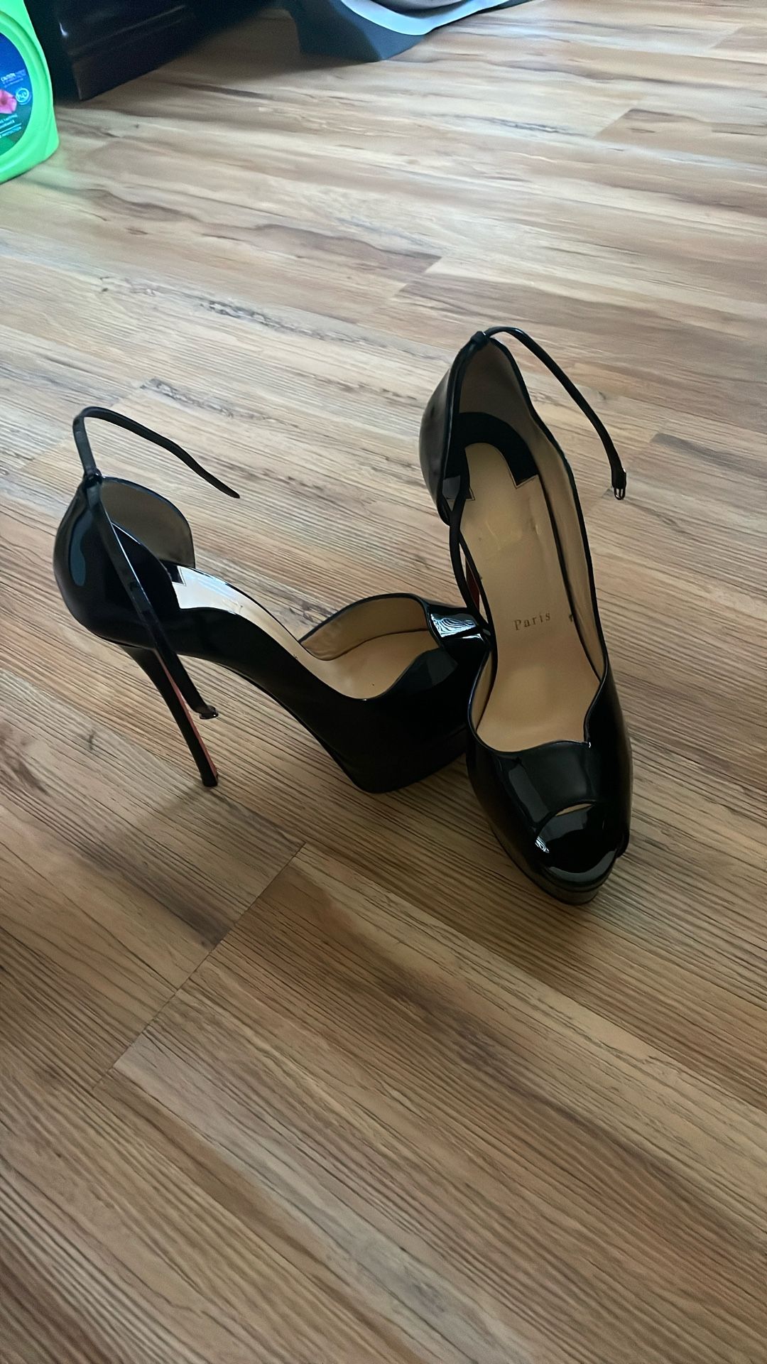 Louboutin Daffodile 160mm Patent Leather Heels
