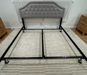 Grey King Size Headboard OBO