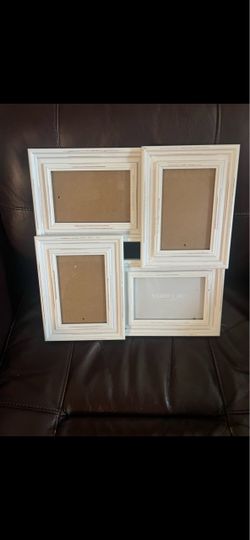 Shabby Chic 4-Opening Collage Photo Frame