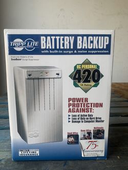 NewTripp Lite Battery backup BC420 VA Rating