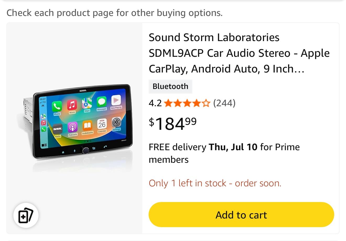 Car Touch Screen Stereo