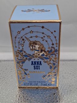 Anna Sui “Fantasia” Mini Eau de Toilette – 0.17 oz / 5 mL (New)