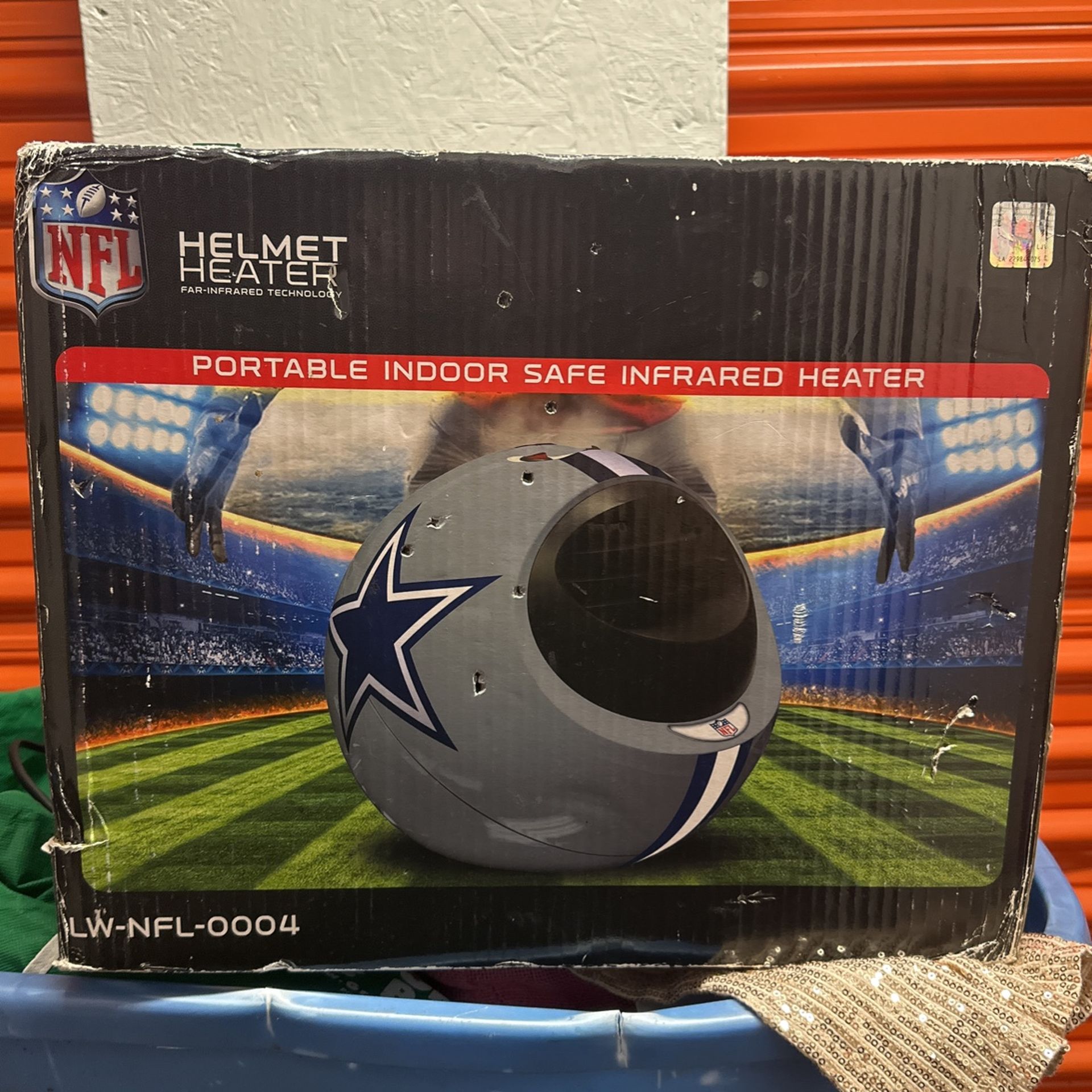 dallas cowboys nfl infrared football helmet heater Infrared Heaters Safest Portable Heaters Portable Indoor Safe Infrared  Heater