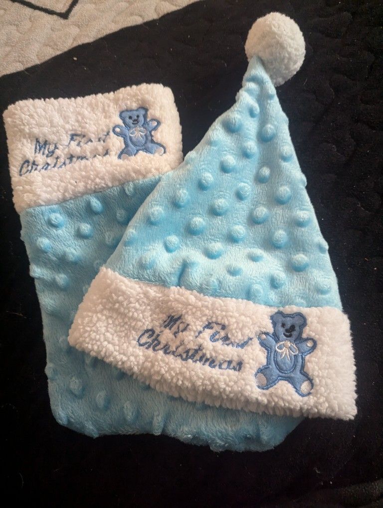 Santa Hat And Stocking