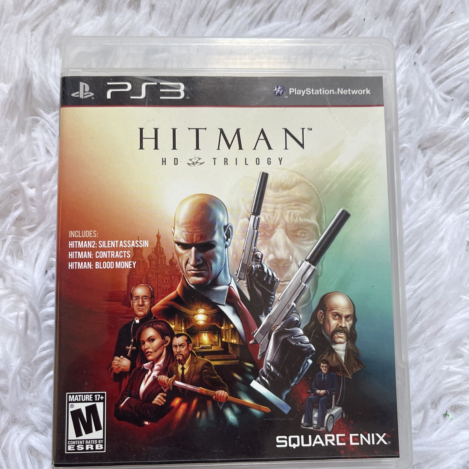 Hitman HD Trilogy PS3 CIB Sony PlayStation 3 2013 Complete Manual