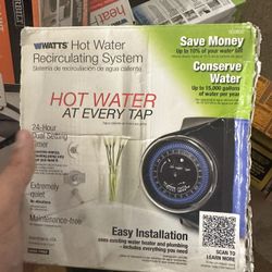 Watts 500800 Hot Water Recirculating System.  