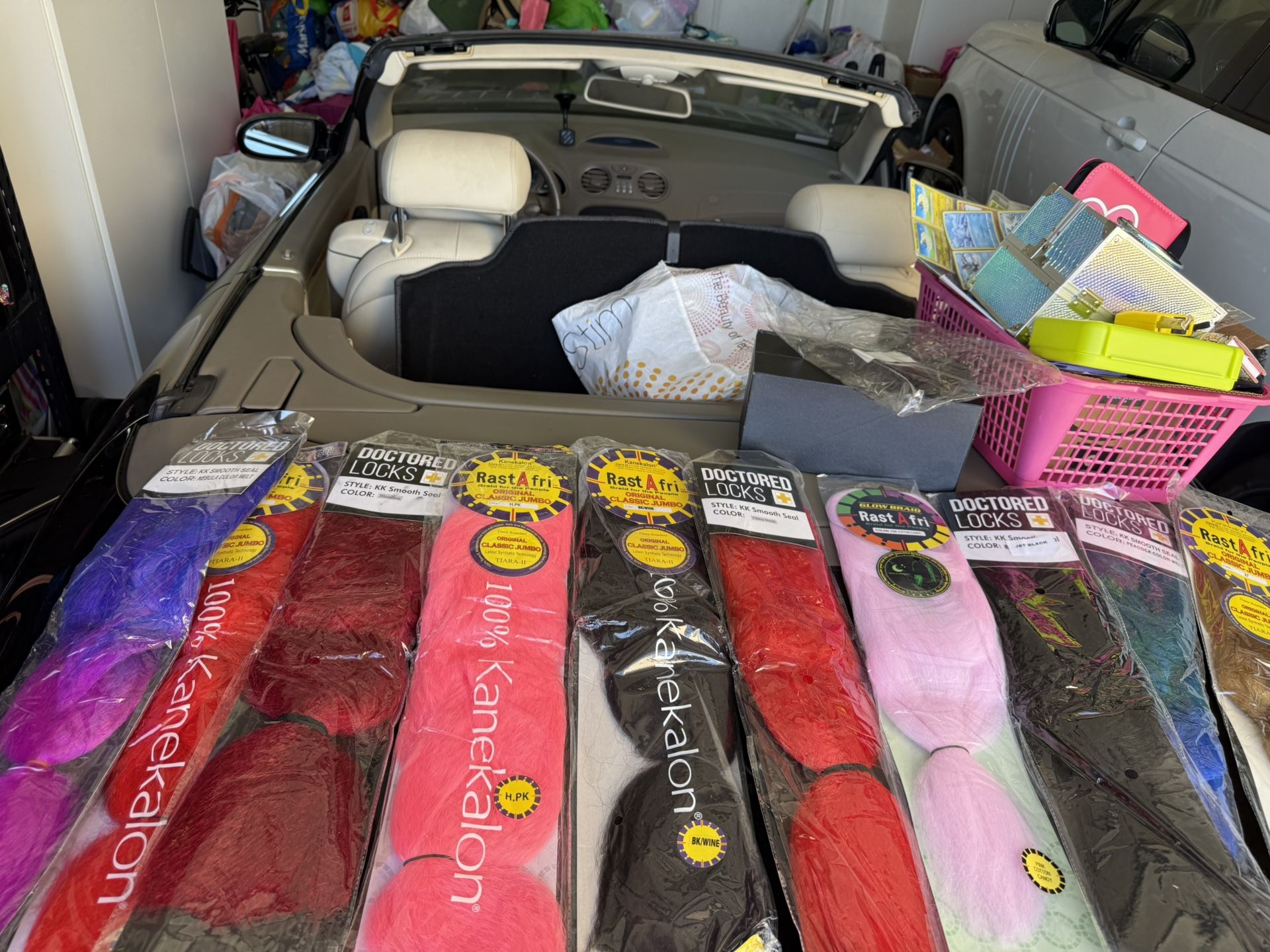 Braiding Hair Including Only Pink Left. Color Packages Make Offer Negotiable