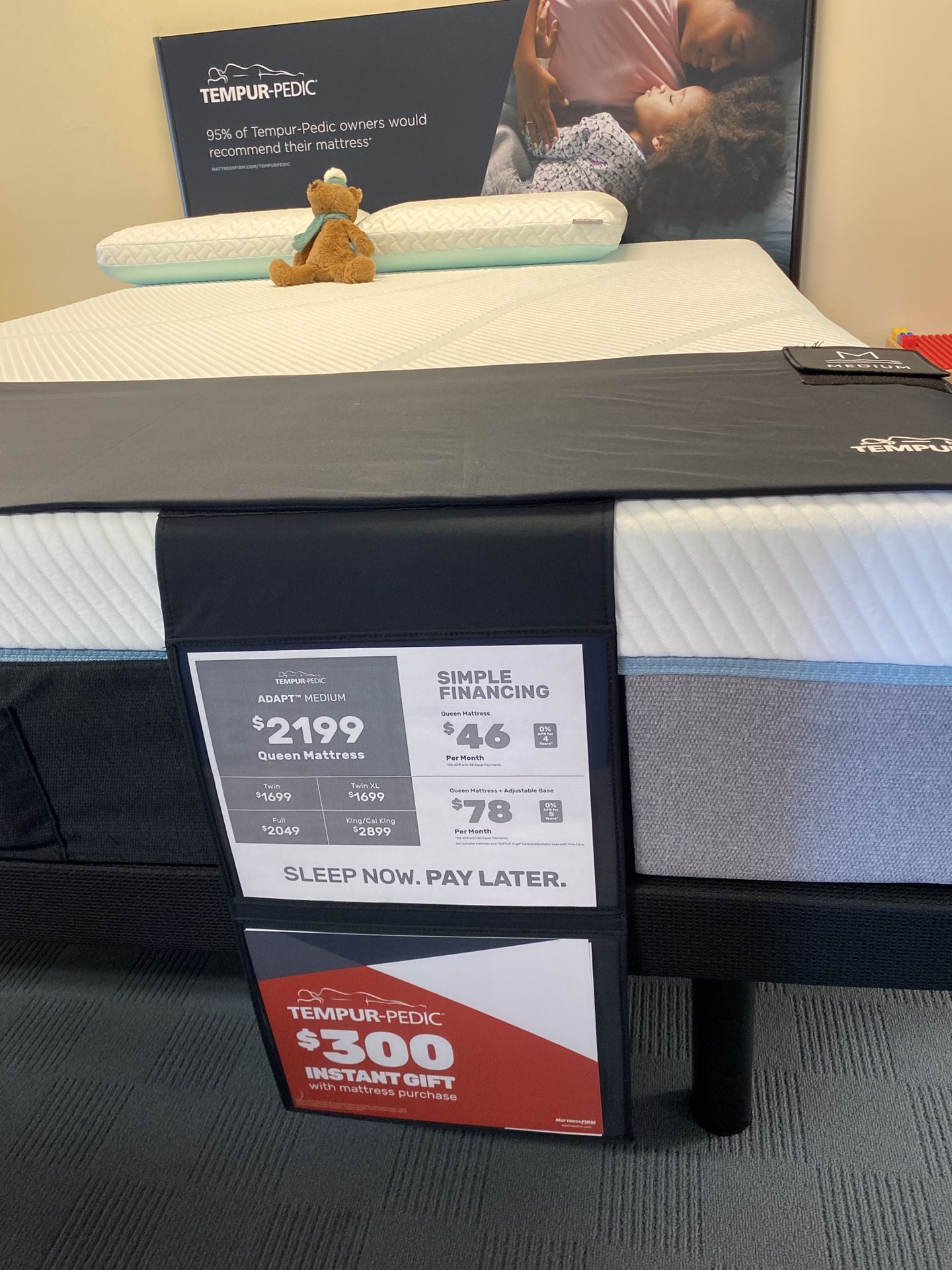 Ever tried Tempurpedic! See why people never go back!