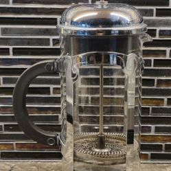 STARBUCKS BARISTA FRENCH PRESS COFFEE MAKER STAINLESS 8 CUP 34 OZ MADE BY BODUM