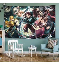 Demon Slayer Anime Tapestry