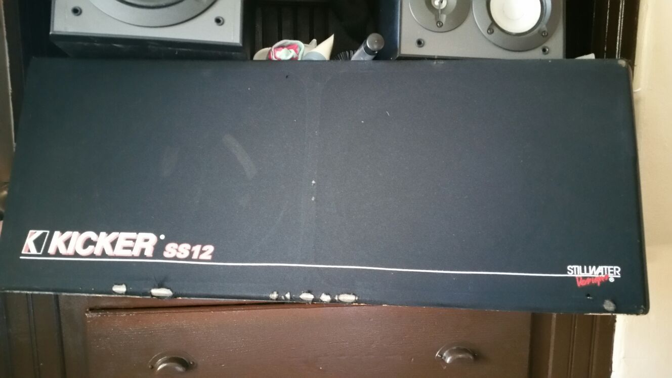 Car speakers, kicker ss 12 stillwater designs