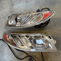 Pair LED Headlights 2002-2018 International DuraStar 4200/4300/4400  Headlamps 