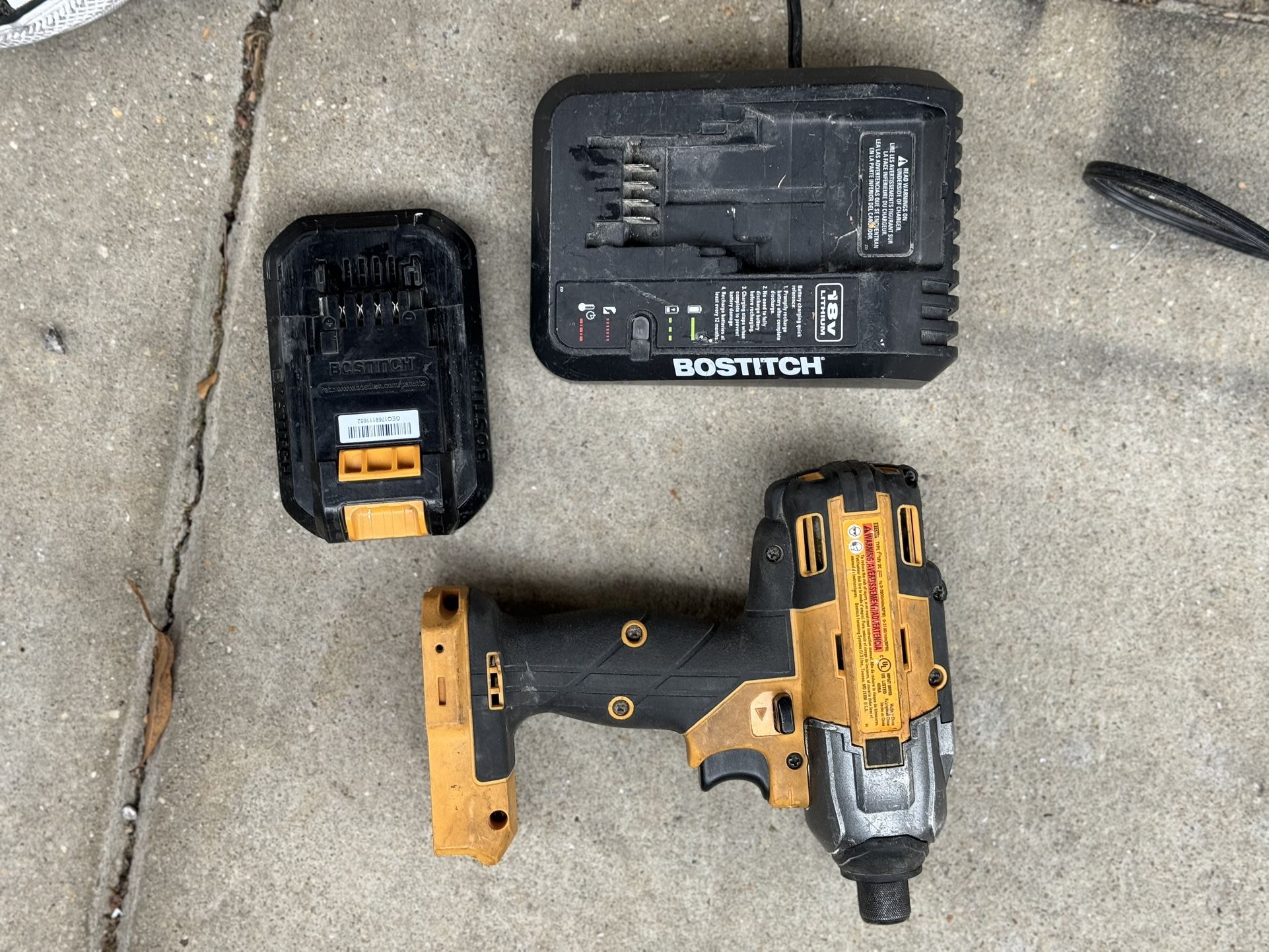 BOSTITCH 18V Cordless Drill And Charger for Sale in Md City, MD OfferUp