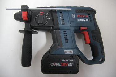 Bosch GBH18V-21 18V SDS-Plus Rotary Hammer Drill W/Core18V 8.0AH Battery
