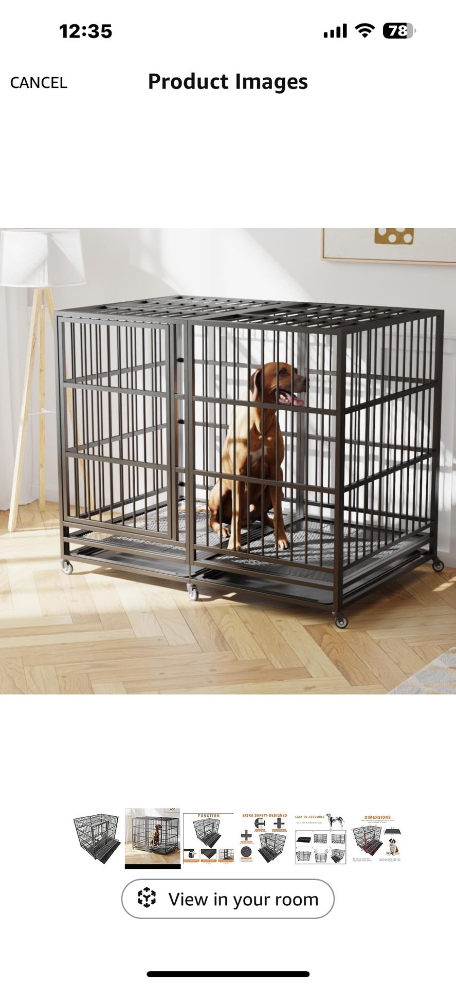 Extra Large Dog Crate