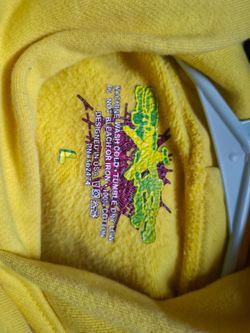 Yellow Sp5der Hoodie