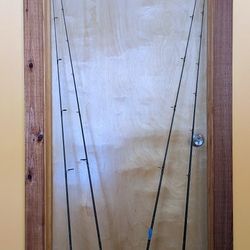 4 Fishing Rods: 2 Baitcasters, 2 Spinning