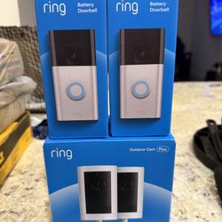Ring Cameras BRAND NEW