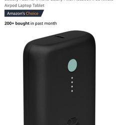 Champ Lite Portable Charger, 5200mAh Fast Charging Power Bank 15W USB C and A Port with Cable, Travel Essential Battery Pack for iPhone Galaxy Pixel M