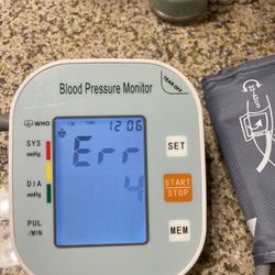 Blood Pressure Monitor Electronic 