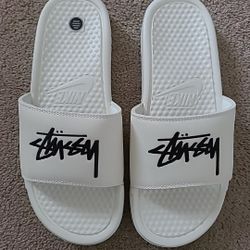 Nike X Stussy Slides Size 8 Men/9.5wmns 