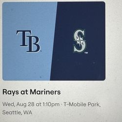 Mariners Tickets