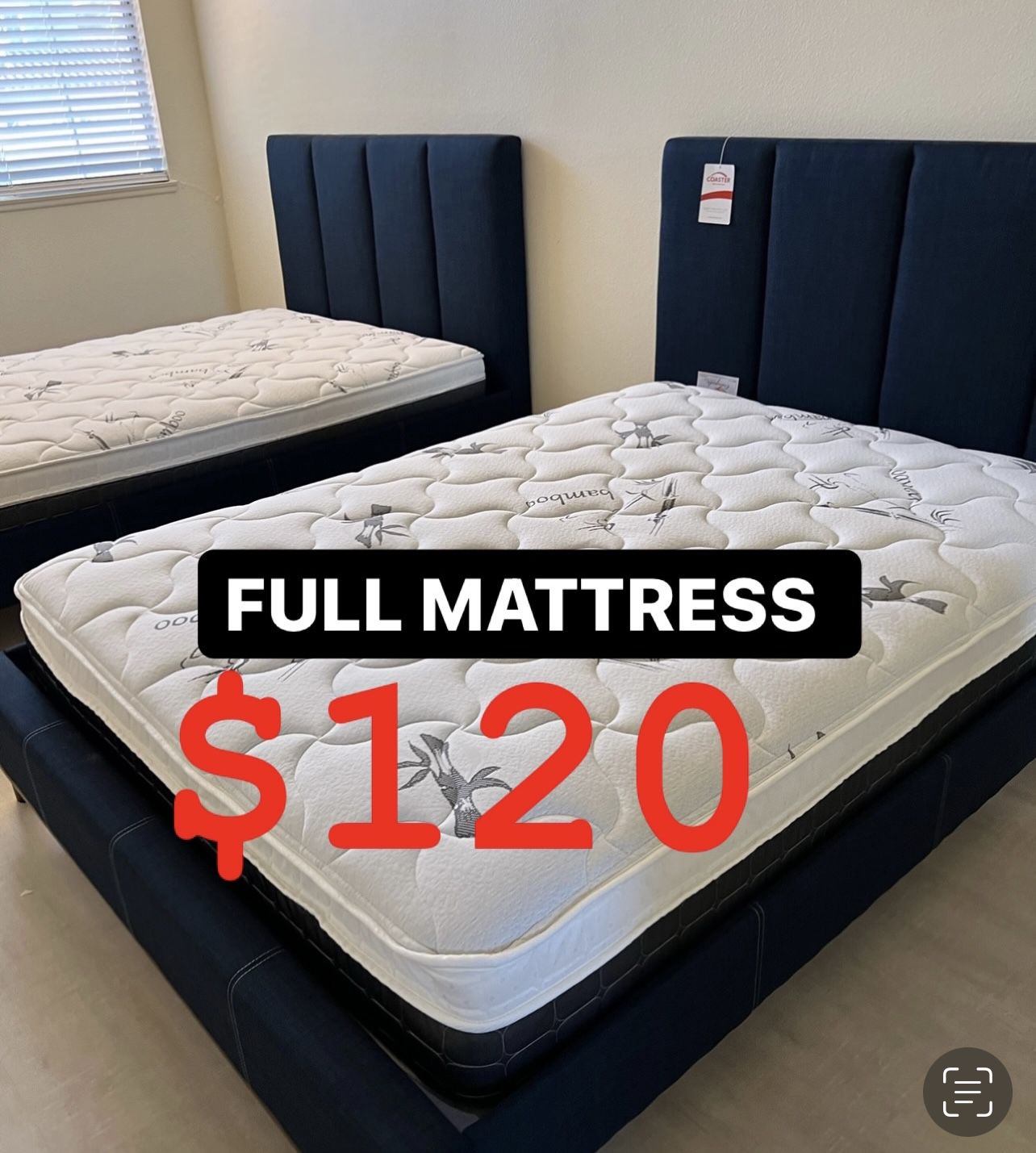 New Full Size mattress $120