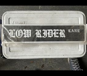 LOWRIDER LANE STREET SIGN