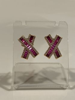 crystal earring