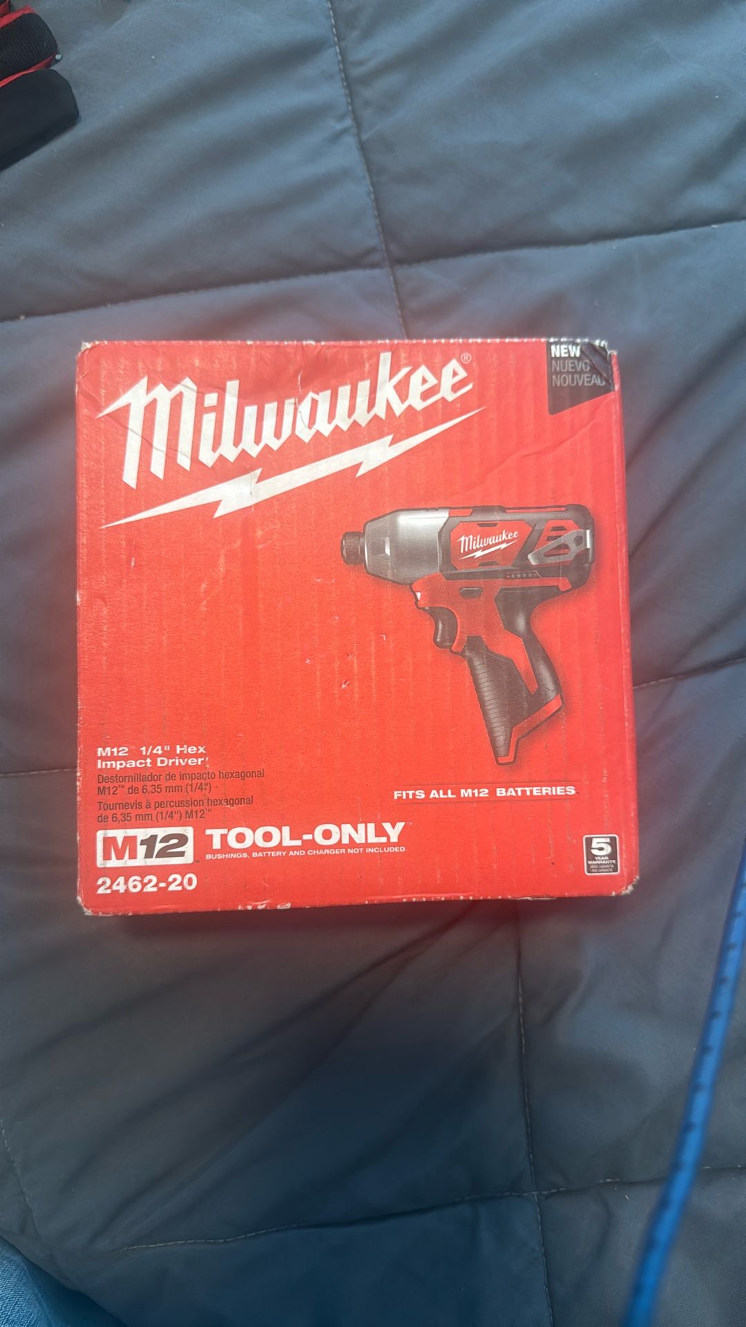 Milwaukee Impact Driver M12 1/4’ Hex