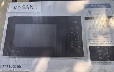Brand New Black Countertop Microwave