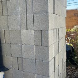 1/2  Bloque De Concreto De 8 Pulgadas  