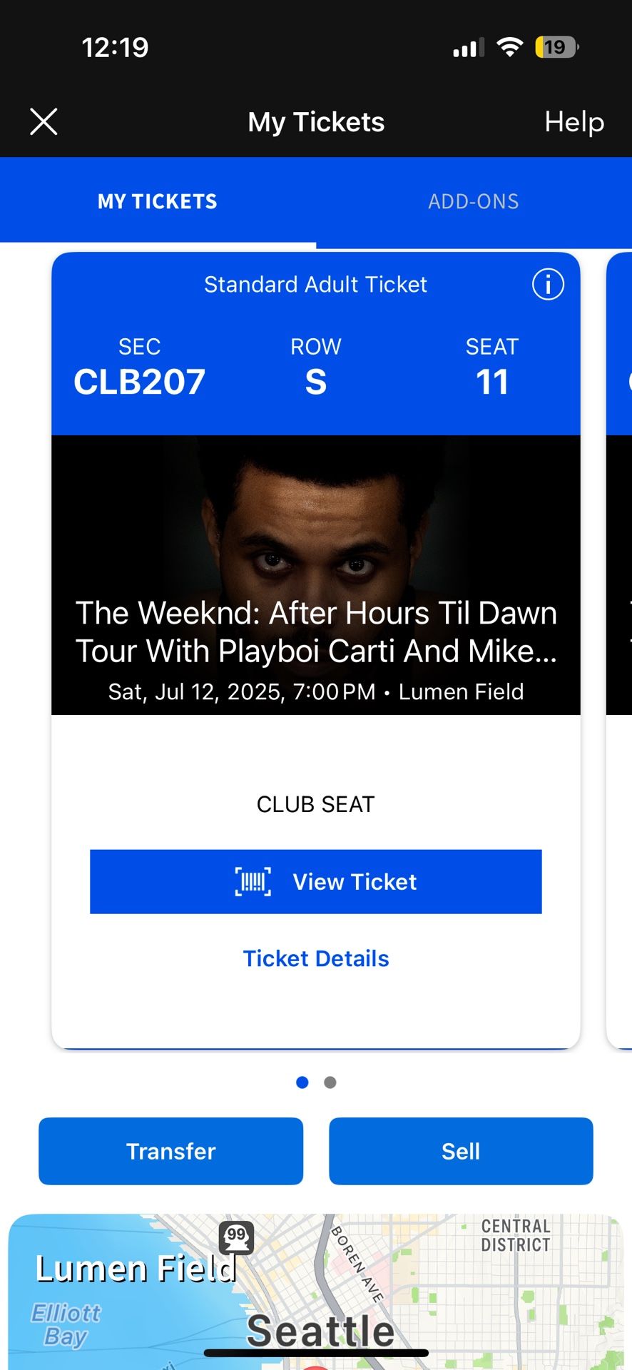 The Weeknd After Hours Til Dawn Tour