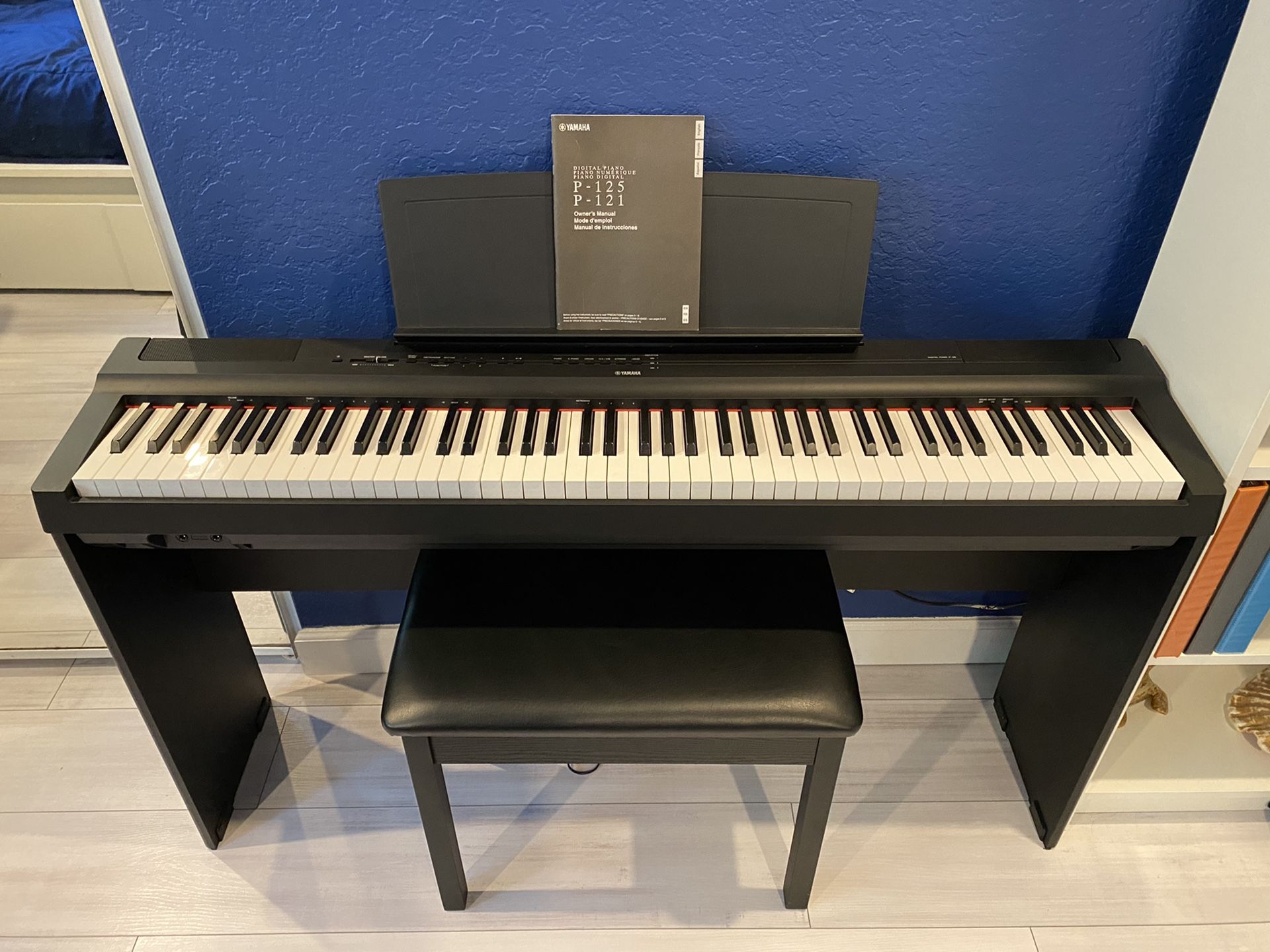 Yamaha Digital Piano (Model P-125)